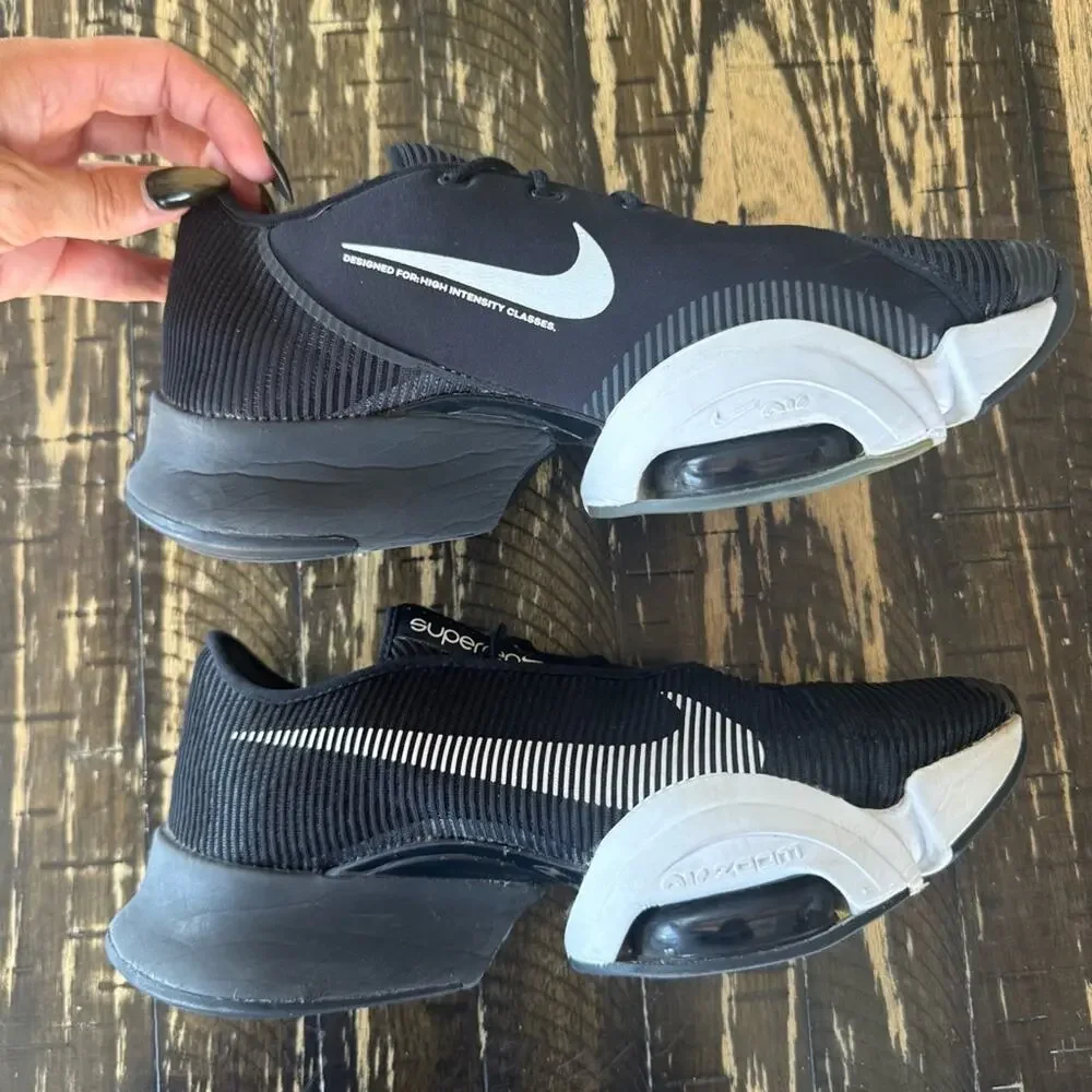 Nike Air - Zoom SuperRep 3 Black Trainers – Women’s 10.5 / Mens 9.5